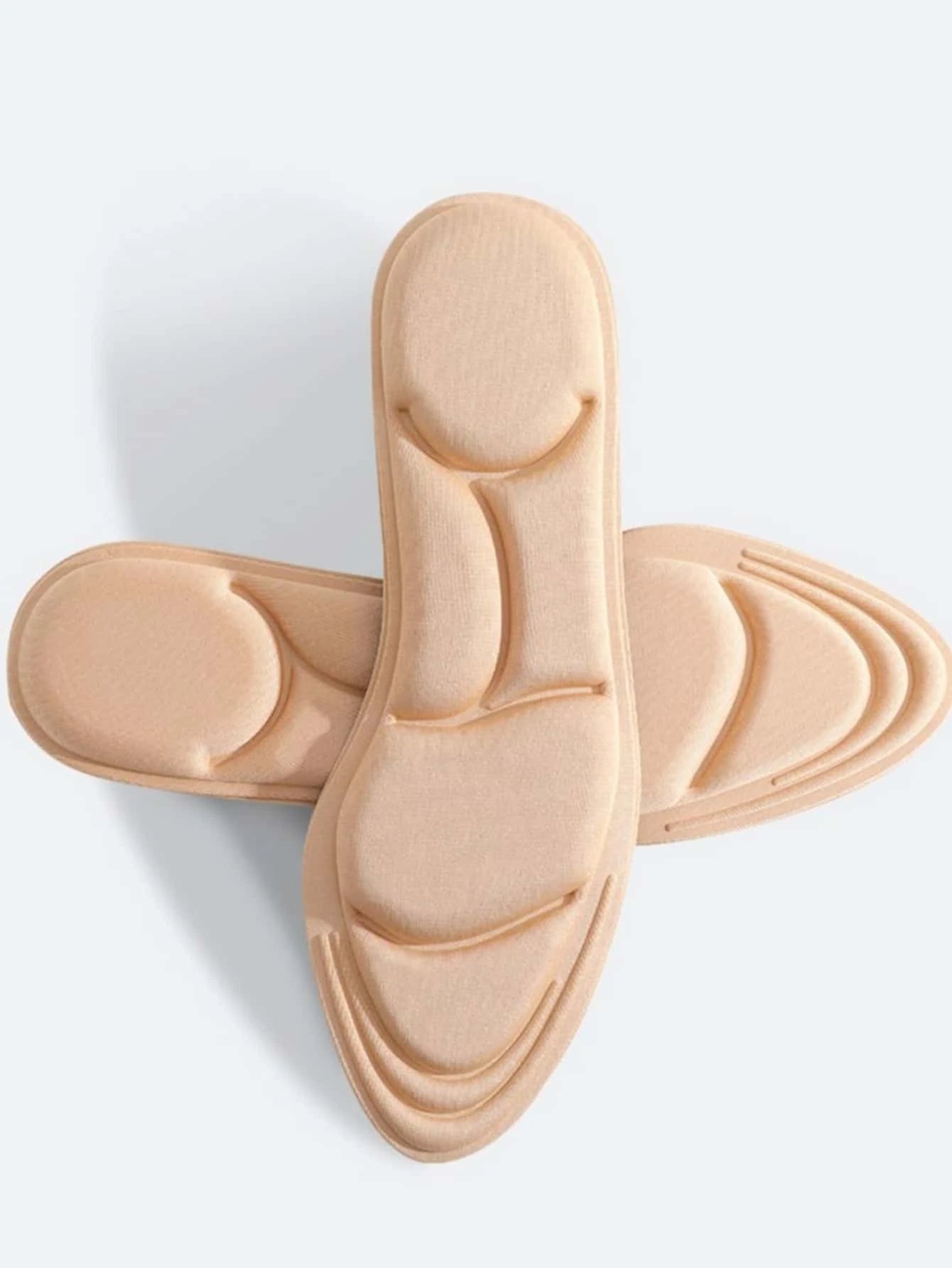 6D Orthopedic Insoles With Arch Support, Memory Foam Insole Designed For Aching, Swollen, Diabetic Or Sore Arthritic Feet