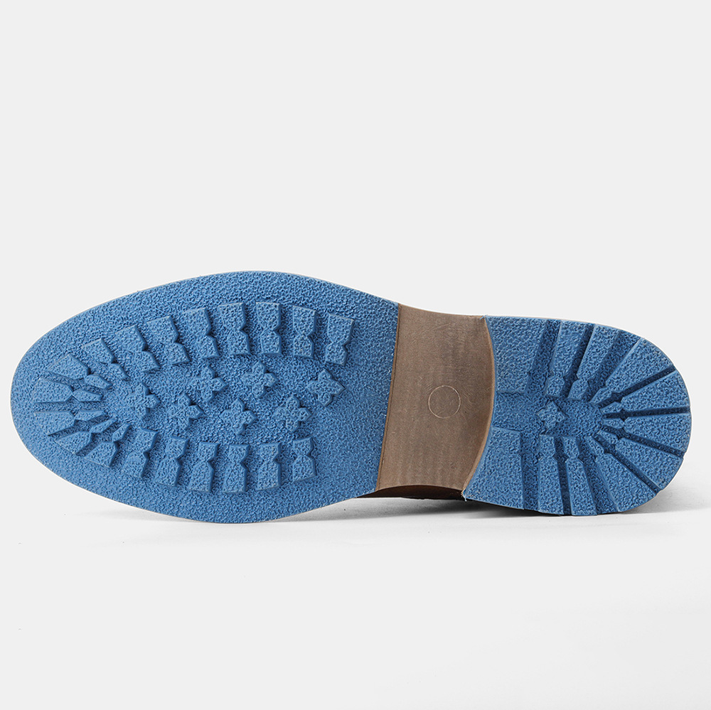 Men's Motorcycle-Styled Oxford Boots