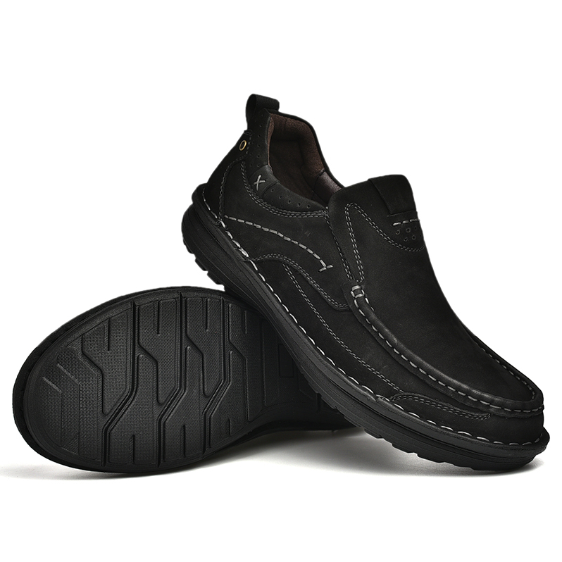 Men's Casual Shoes Tooling Large Toe Shoes