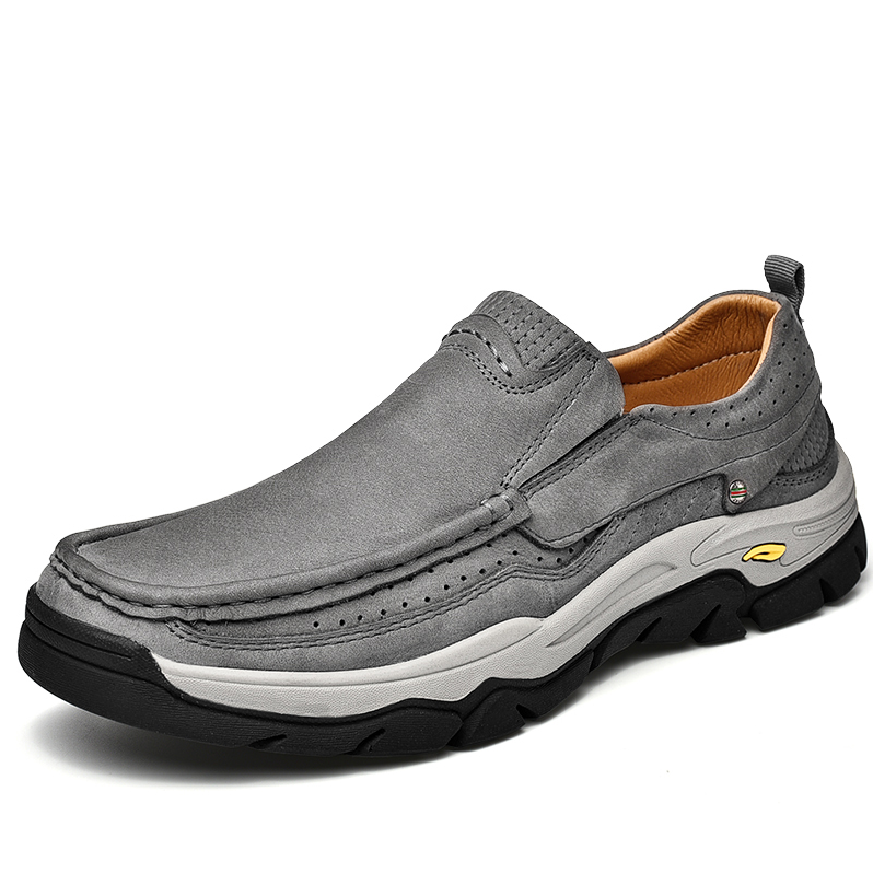 Soft Leather Upper Widened and Comfortable Toe Wear-resistant and Non-slip Sole for Men