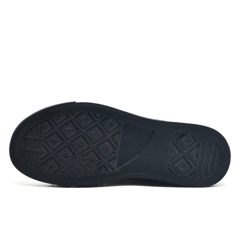 Leather Sneakers | Men's High Top Trainers