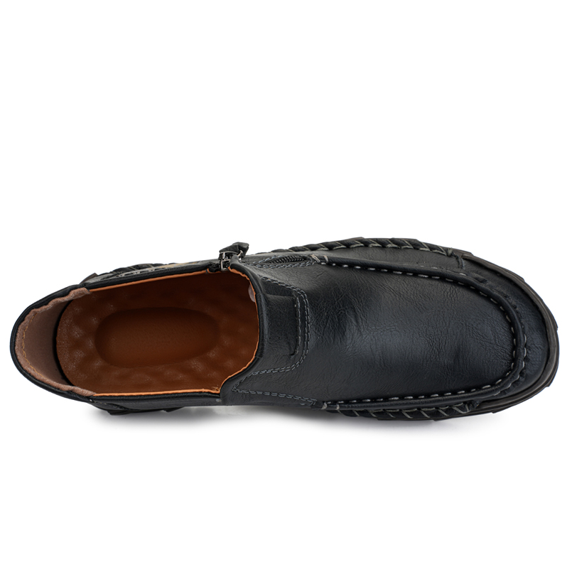 Men's Comfortable Slip-on Walking Shoes for Wide Toes