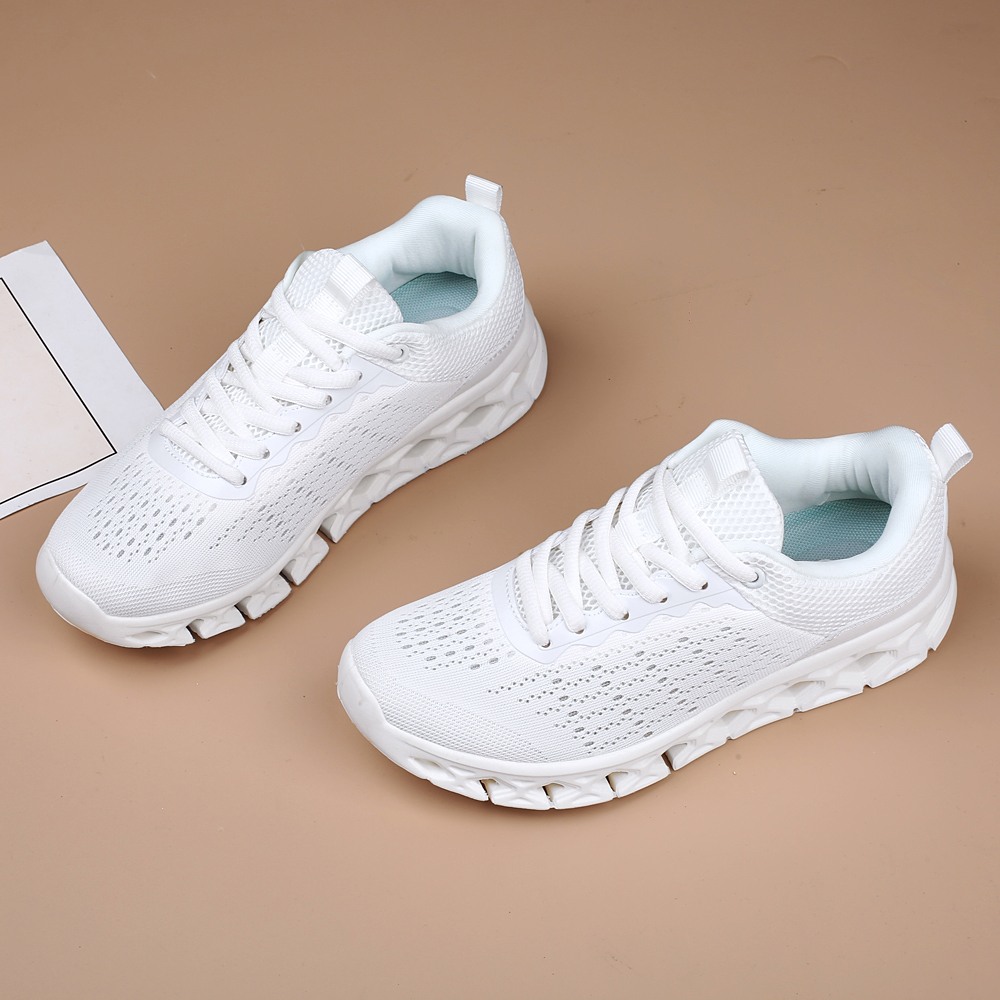 Women's Running Shoes Non Slip Athletic Tennis Walking Blade Type SneakersWomens Stylish Diabetic Shoes with Arch Support,Extra Wide Widths Walking Edema Sneakers Adjustable Strap Easy On/Off with 3 Pairs Insoles Replacement for Support Swollen Feet