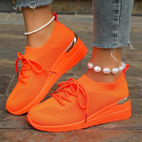 Women's Lightweight Comfortable Breathable Arch Support Slip-On Sneakers