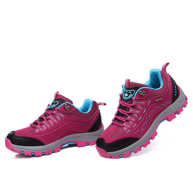 Women's Hiking Shoes Anti-Slip Breathable Sneaker for Outdoor Walking Trekking