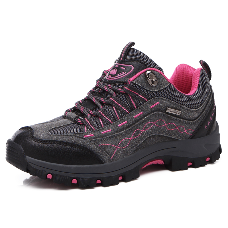 Women's Hiking Shoes Anti-Slip Breathable Sneaker for Outdoor Walking Trekking
