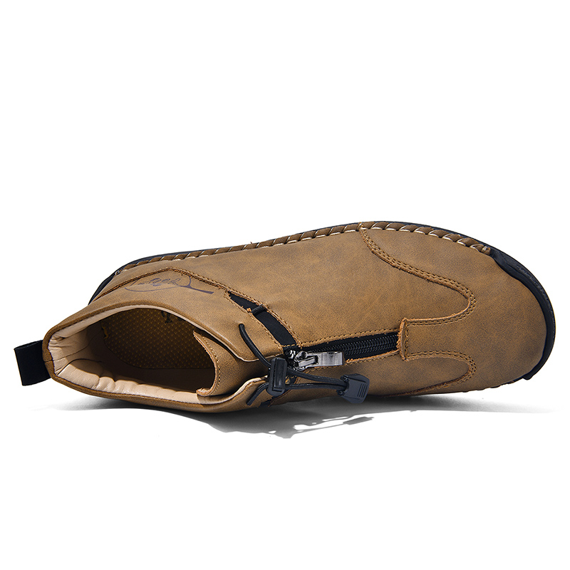 Men's Orthopedic Safety Work Shoes – Steel Toe,Spark-Proof,Ankle Protection,Waterproof,Shock Absorbing,Non-Slip