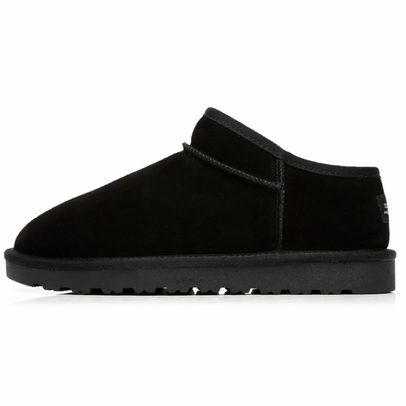 Unisex Winter Warm Plus Velvet Non-slip Waterproof Snow Boots Cotton Shoes