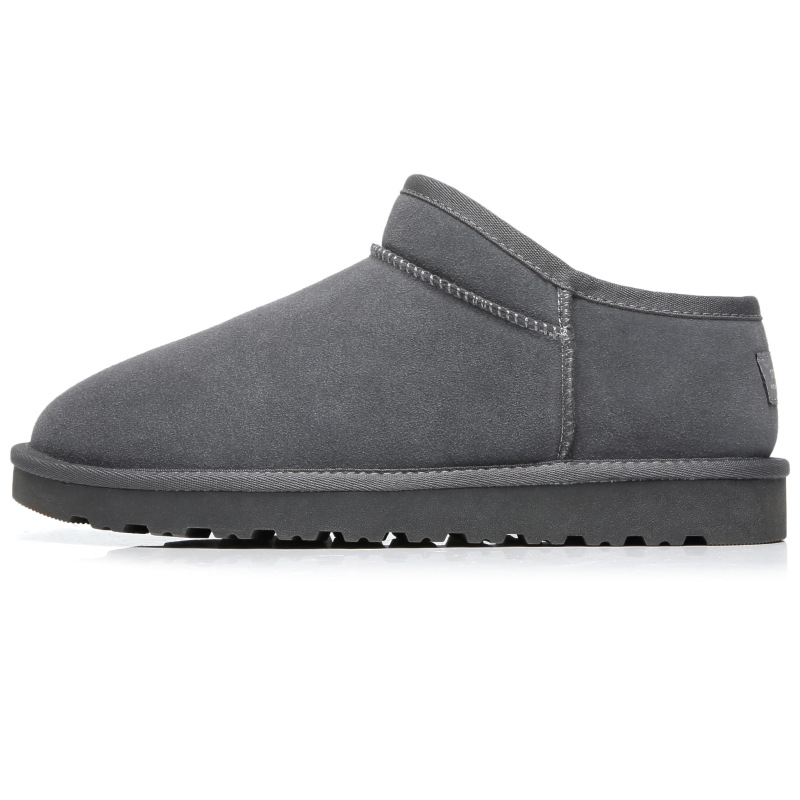 Unisex Winter Warm Plus Velvet Non-slip Waterproof Snow Boots Cotton Shoes