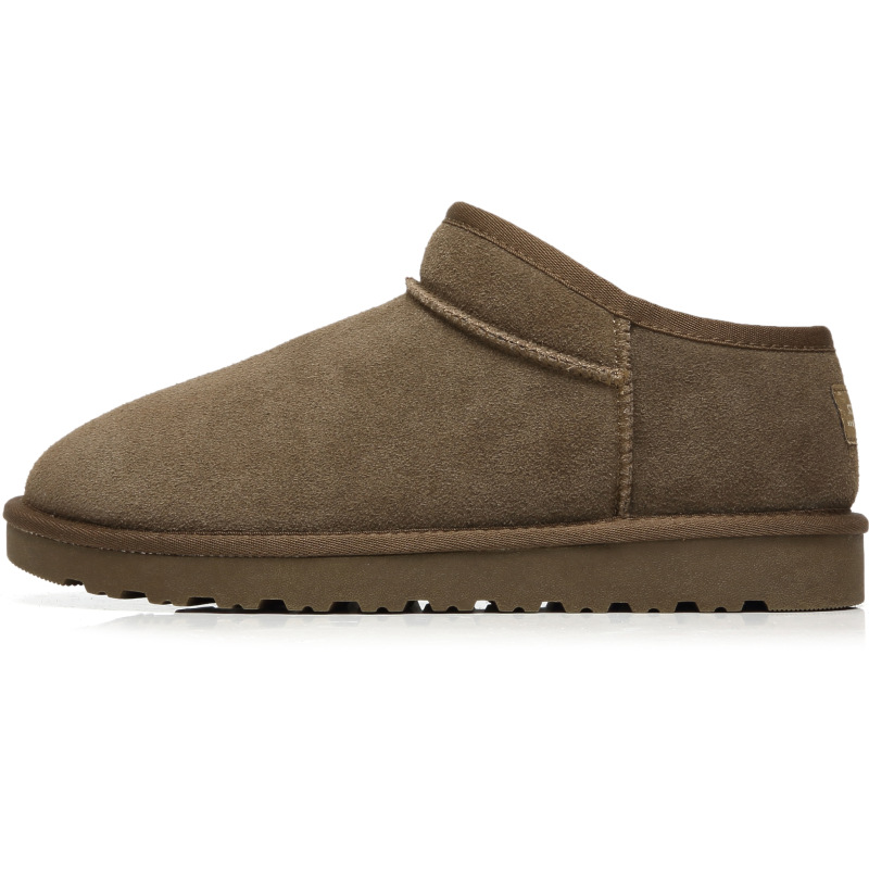 Unisex Winter Warm Plus Velvet Non-slip Waterproof Snow Boots Cotton Shoes