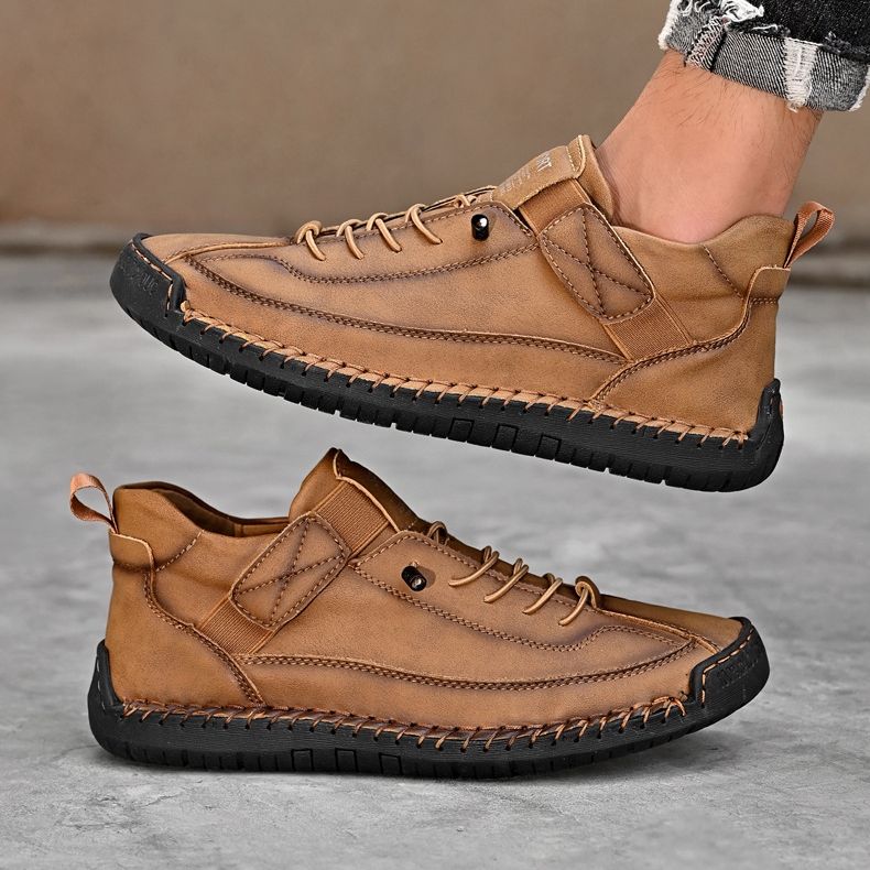 🔥Best-1 Seller 2026💥Men's Leather Mid-Top Martin Boots