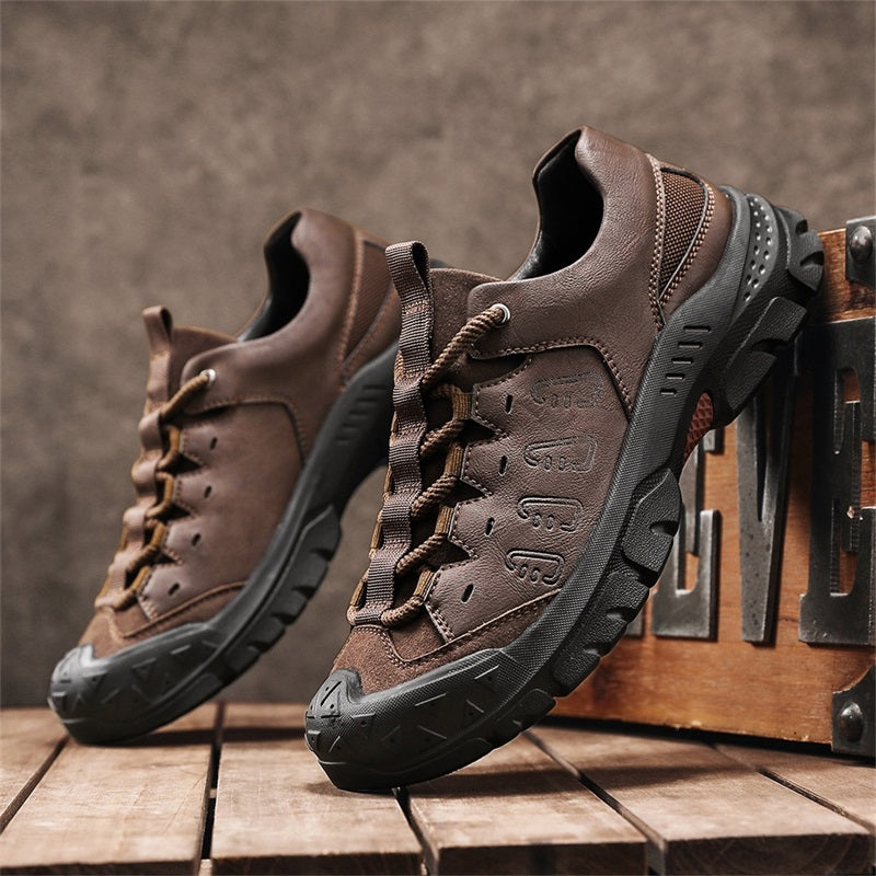 ✅ Built for Safety & Comfort – Men’s Steel Toe Safety Work Shoes, Puncture-Resistant, Arch Support, Wide Toe Box, Breathable, Lightweight & Slip-Resistant