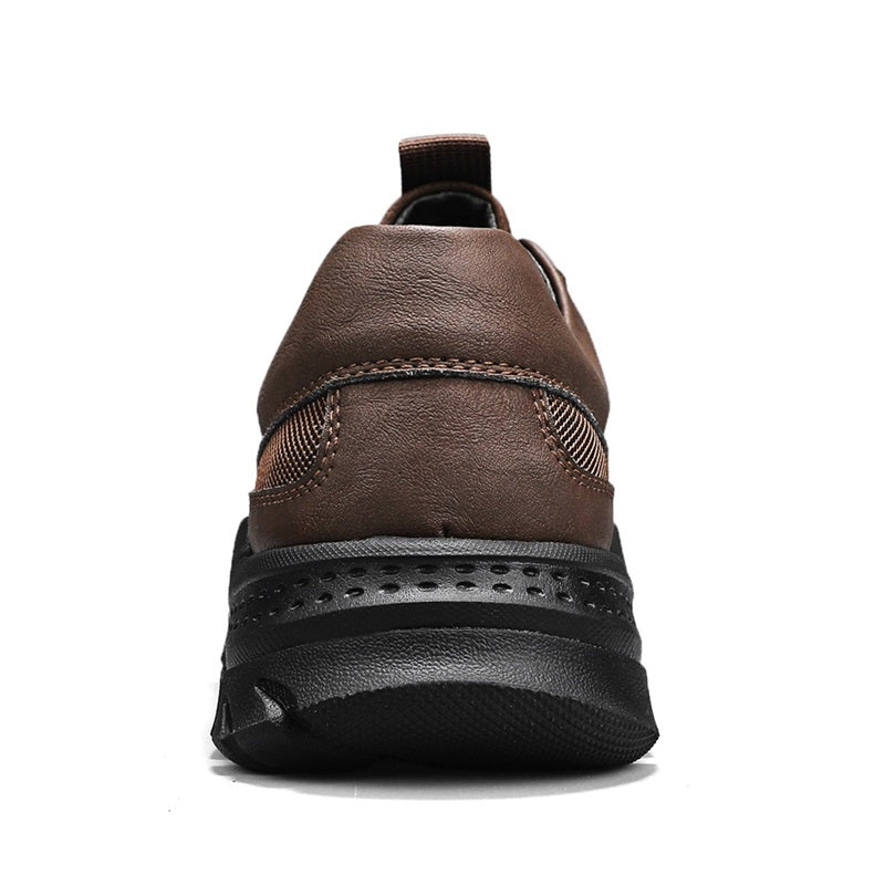 ✅ Built for Safety & Comfort – Men’s Steel Toe Safety Work Shoes, Puncture-Resistant, Arch Support, Wide Toe Box, Breathable, Lightweight & Slip-Resistant