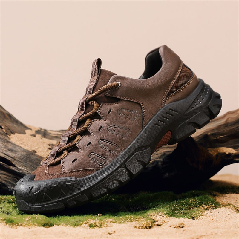 ✅ Built for Safety & Comfort – Men’s Steel Toe Safety Work Shoes, Puncture-Resistant, Arch Support, Wide Toe Box, Breathable, Lightweight & Slip-Resistant