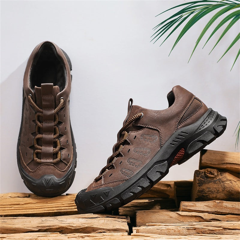 ✅ Built for Safety & Comfort – Men’s Steel Toe Safety Work Shoes, Puncture-Resistant, Arch Support, Wide Toe Box, Breathable, Lightweight & Slip-Resistant