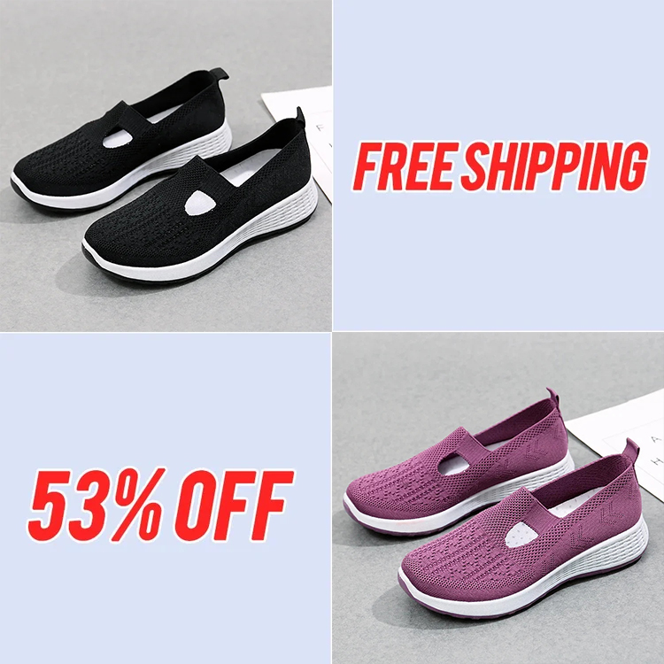 🔥Last Day 50% OFF - Breathable Soft Sole Orthopedic Casual Shoes