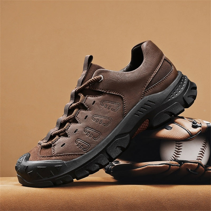 ✅ Built for Safety & Comfort – Men’s Steel Toe Safety Work Shoes, Puncture-Resistant, Arch Support, Wide Toe Box, Breathable, Lightweight & Slip-Resistant