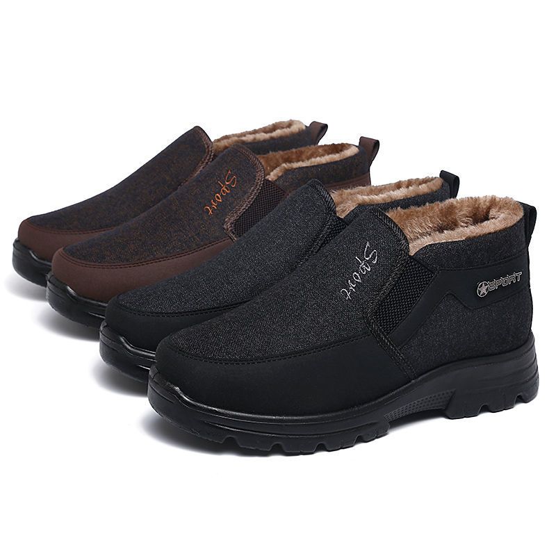 Men's Winter Fleece Non-slip Casual Shoes