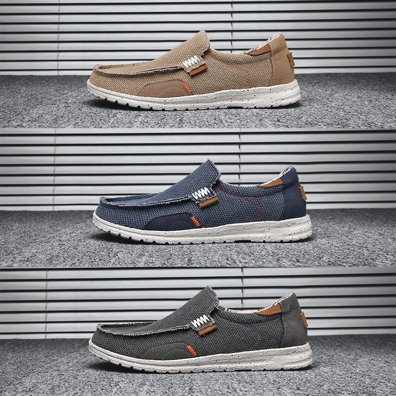 Orthopedic Casual Walking Shoes for Men - Comfortable Breathable with Arch Support, Shock Absorption, and Anti-slip Features