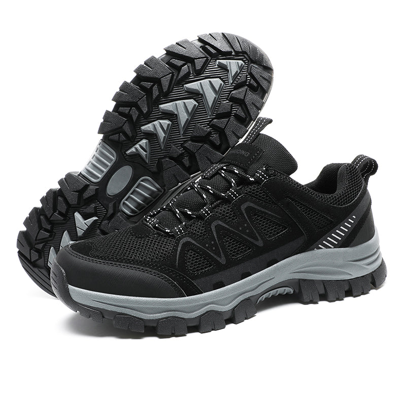 Men's Athletic Work Shoes – Arch Support, Wide Toe Box, Breathable, Lightweight, Non-Slip, Built for Hiking & Outdoor Use