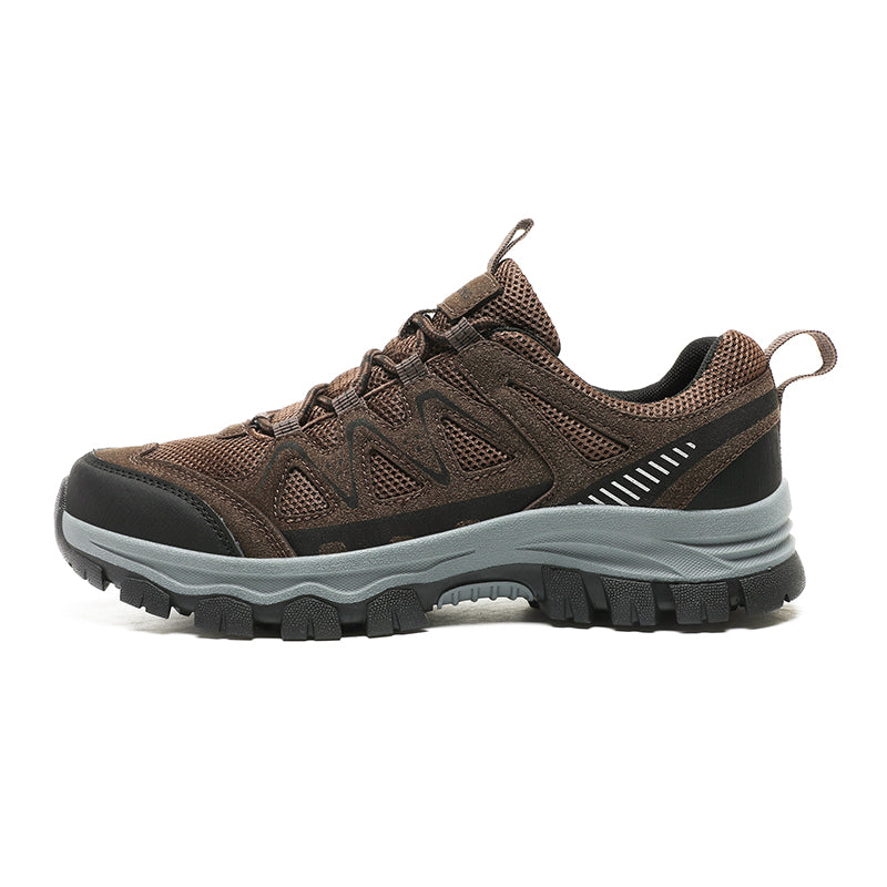 Men's Athletic Work Shoes – Arch Support, Wide Toe Box, Breathable, Lightweight, Non-Slip, Built for Hiking & Outdoor Use