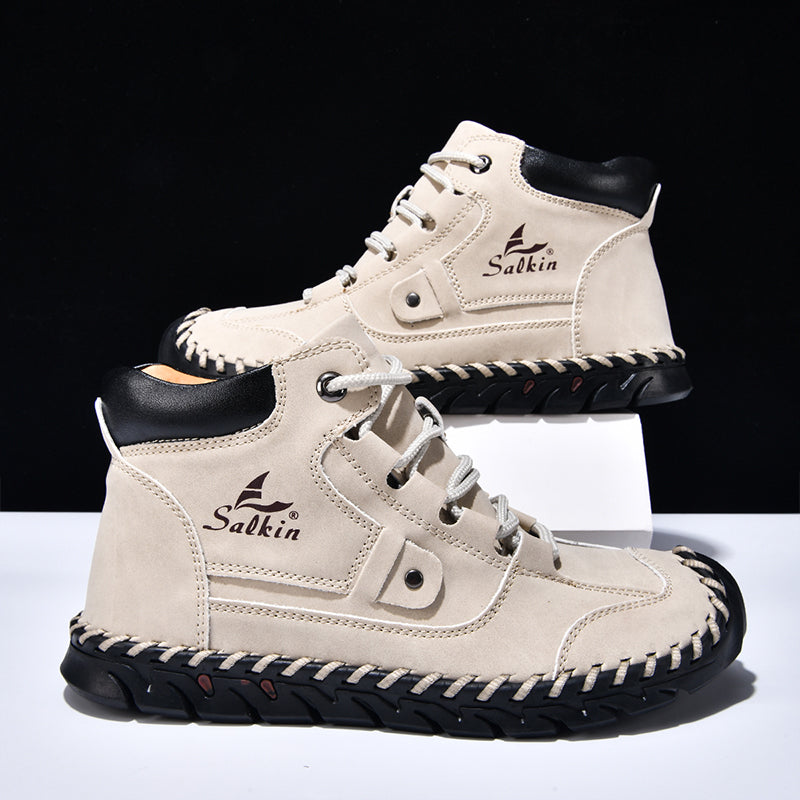 ⏰Limited Time Offer 70% OFF - Men’s Comfortable Orthopedic Leather Boots