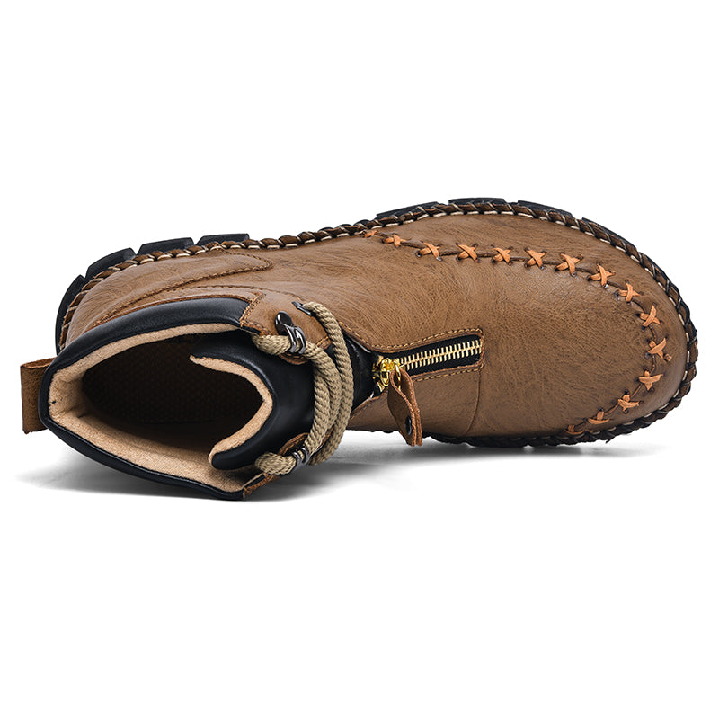 ⏰Clearance Sale-70%OFF🔥Men's Orthopedic Safety Work Shoes – Protective Toe | Ankle Support | Waterproof & Lightweight | Shock-Absorbing | Non-Slip