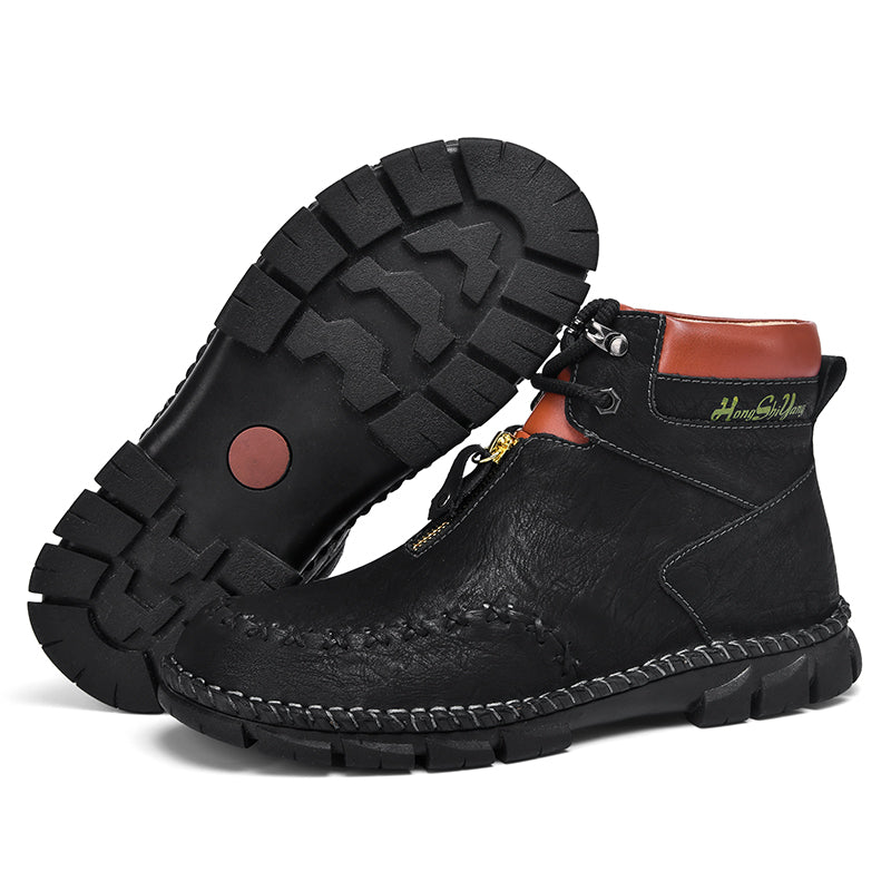 ⏰Clearance Sale-70%OFF🔥Men's Orthopedic Safety Work Shoes – Protective Toe | Ankle Support | Waterproof & Lightweight | Shock-Absorbing | Non-Slip