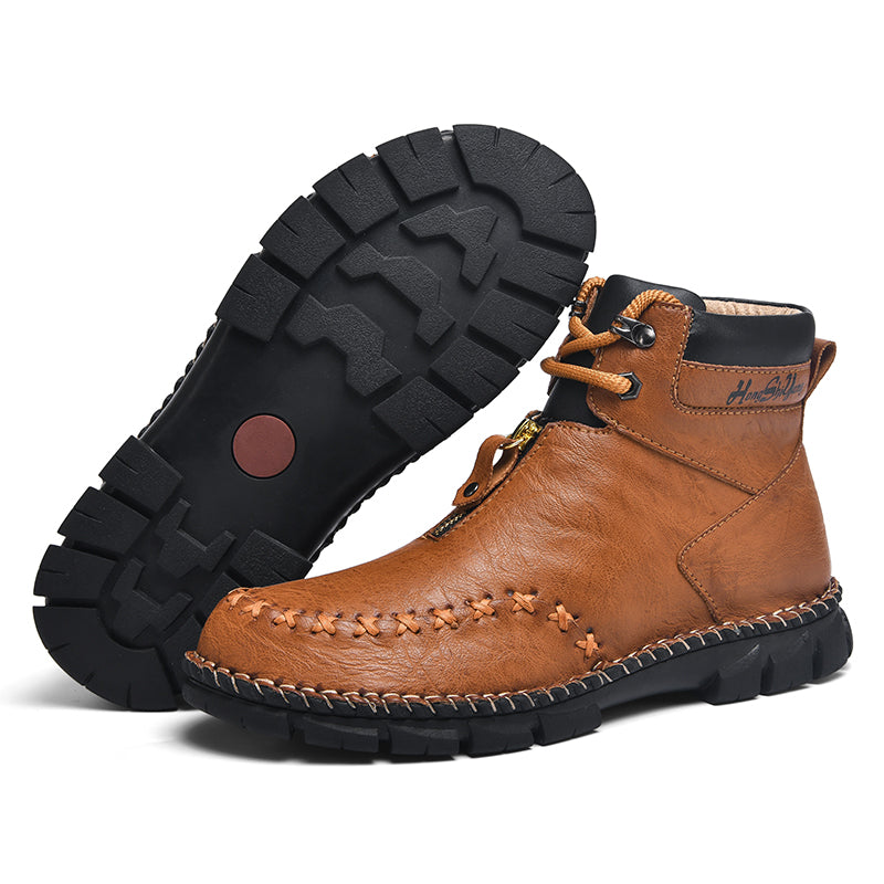 ⏰Clearance Sale-70%OFF🔥Men's Orthopedic Safety Work Shoes – Protective Toe | Ankle Support | Waterproof & Lightweight | Shock-Absorbing | Non-Slip