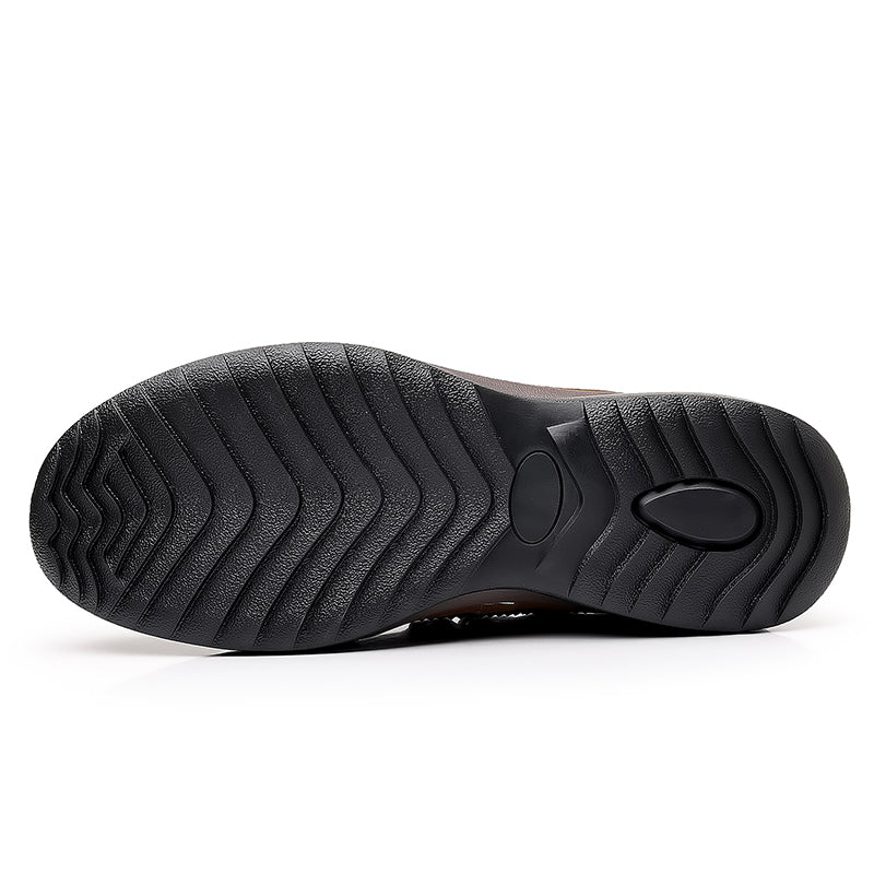 ⏰Limited Time Sale 70% OFF🔥Men's Premium Leather Lace-Up Shoes – Business to Travel Comfort | Shock-Absorbing, Wide Fit, All-Day Support