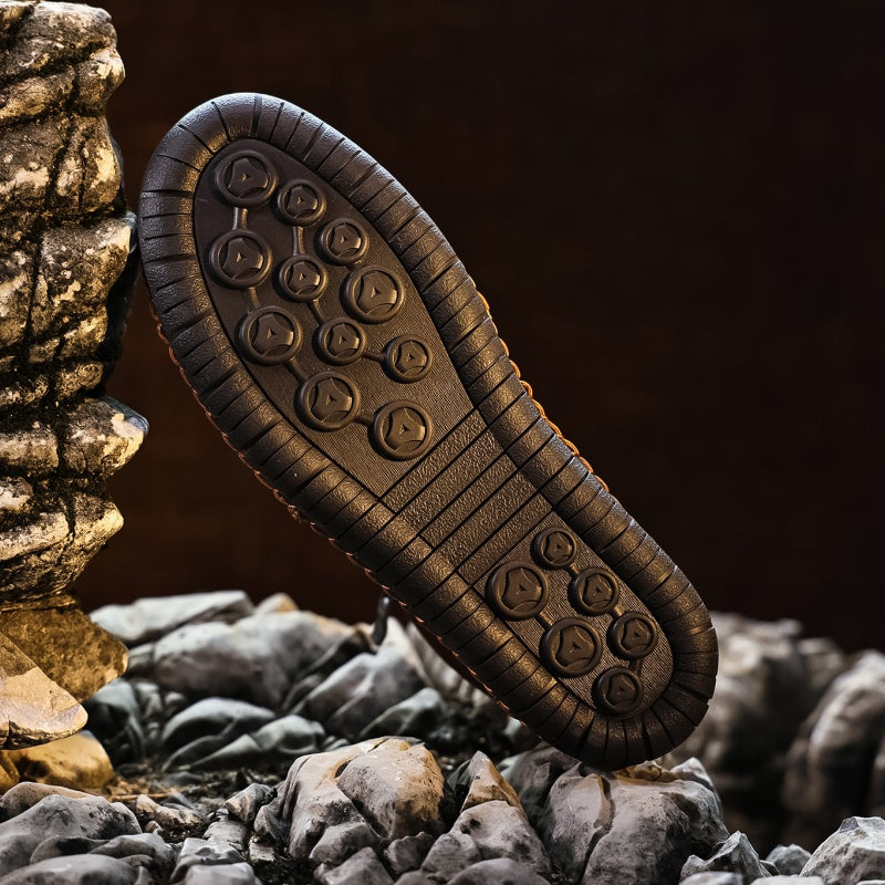 Men's Vintage Motorcycle Work Boots – Handcrafted,Waterproof,Slip-Resistant,Durable Outdoor Footwear