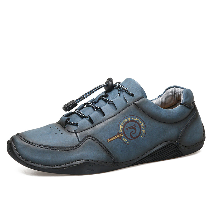 Men's Urban Walker Hand-Finished Slip-On Ease Leather Shoes | Podiatrist-Grade Support  | All-Day Comfort