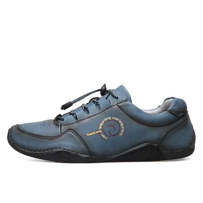 Men's Urban Walker Hand-Finished Slip-On Ease Leather Shoes | Podiatrist-Grade Support  | All-Day Comfort