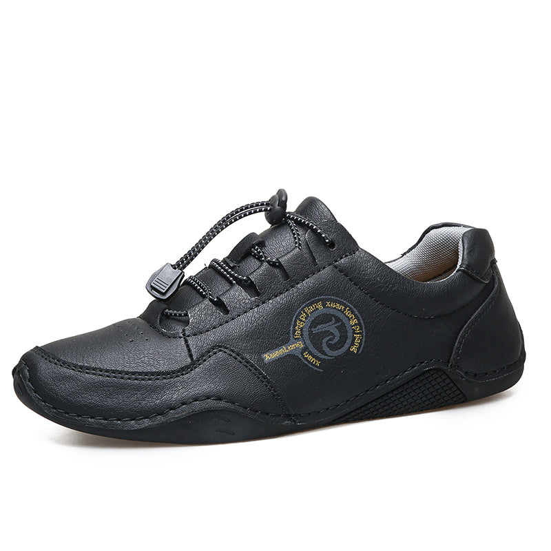 Men's Urban Walker Hand-Finished Slip-On Ease Leather Shoes | Podiatrist-Grade Support  | All-Day Comfort