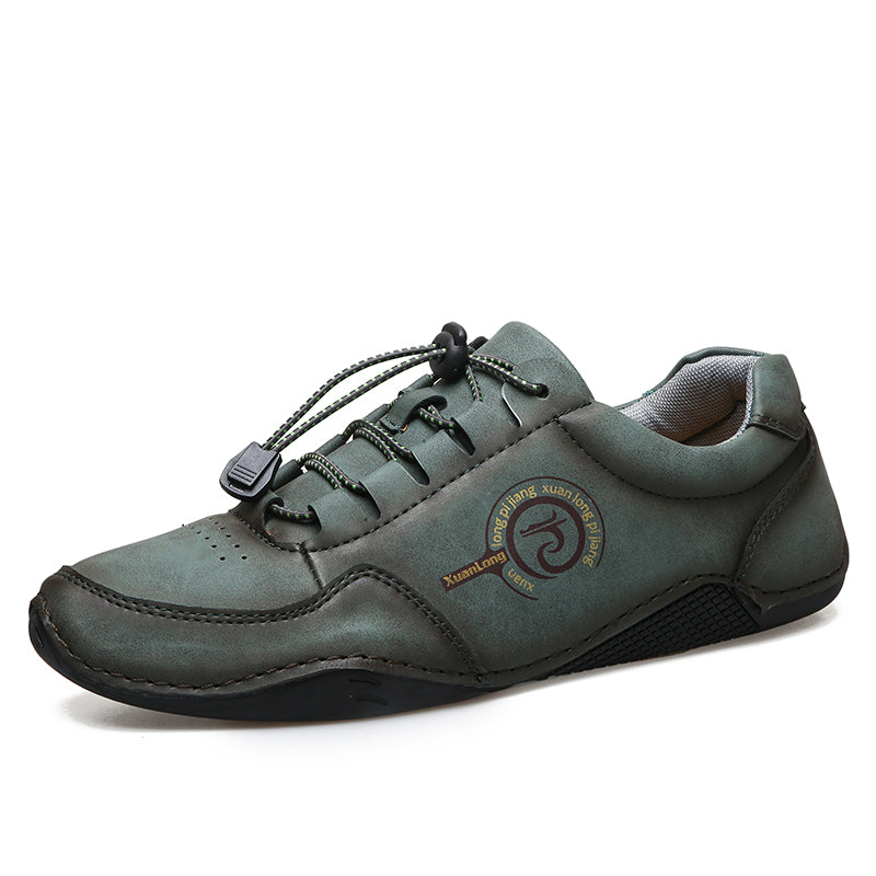 Men's Urban Walker Hand-Finished Slip-On Ease Leather Shoes | Podiatrist-Grade Support  | All-Day Comfort