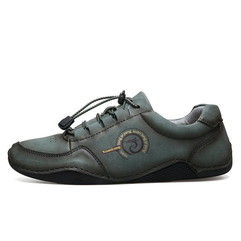 Men's Urban Walker Hand-Finished Slip-On Ease Leather Shoes | Podiatrist-Grade Support  | All-Day Comfort