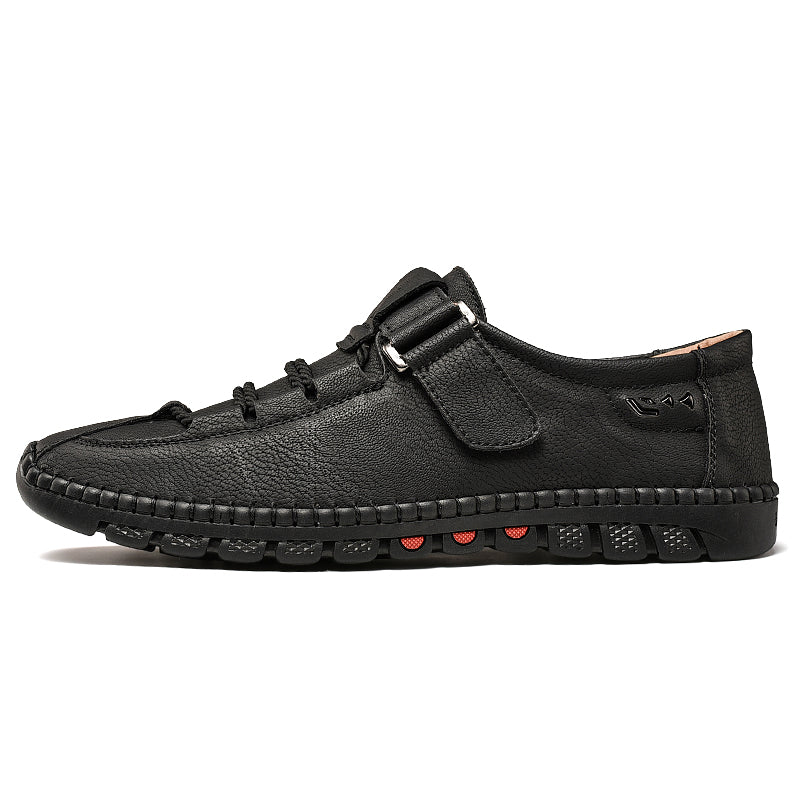 Men's Orthopedic Support Leather Shoes | "The No-Bend Shoe" | Wide Toe