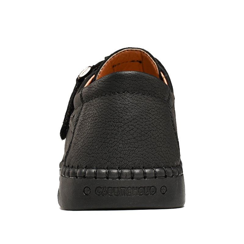 Men's Orthopedic Support Leather Shoes | "The No-Bend Shoe" | Wide Toe