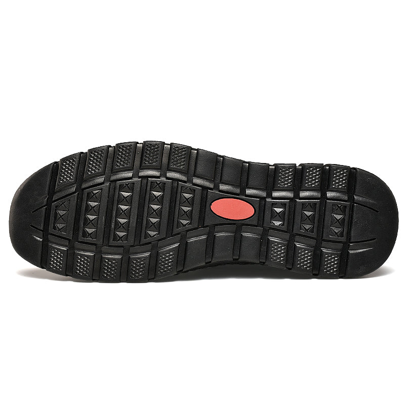 Men's Orthopedic Support Leather Shoes | "The No-Bend Shoe" | Wide Toe