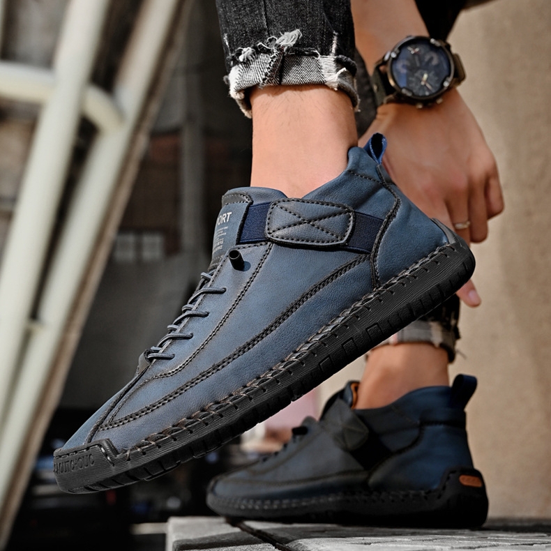 🔥Best-1 Seller 2026💥Men's Leather Mid-Top Martin Boots