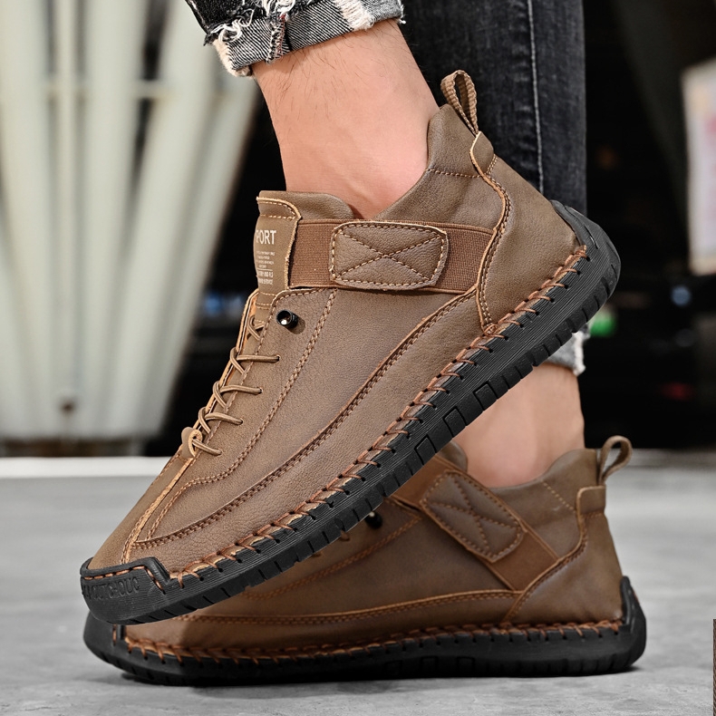 🔥Best-1 Seller 2026💥Men's Leather Mid-Top Martin Boots