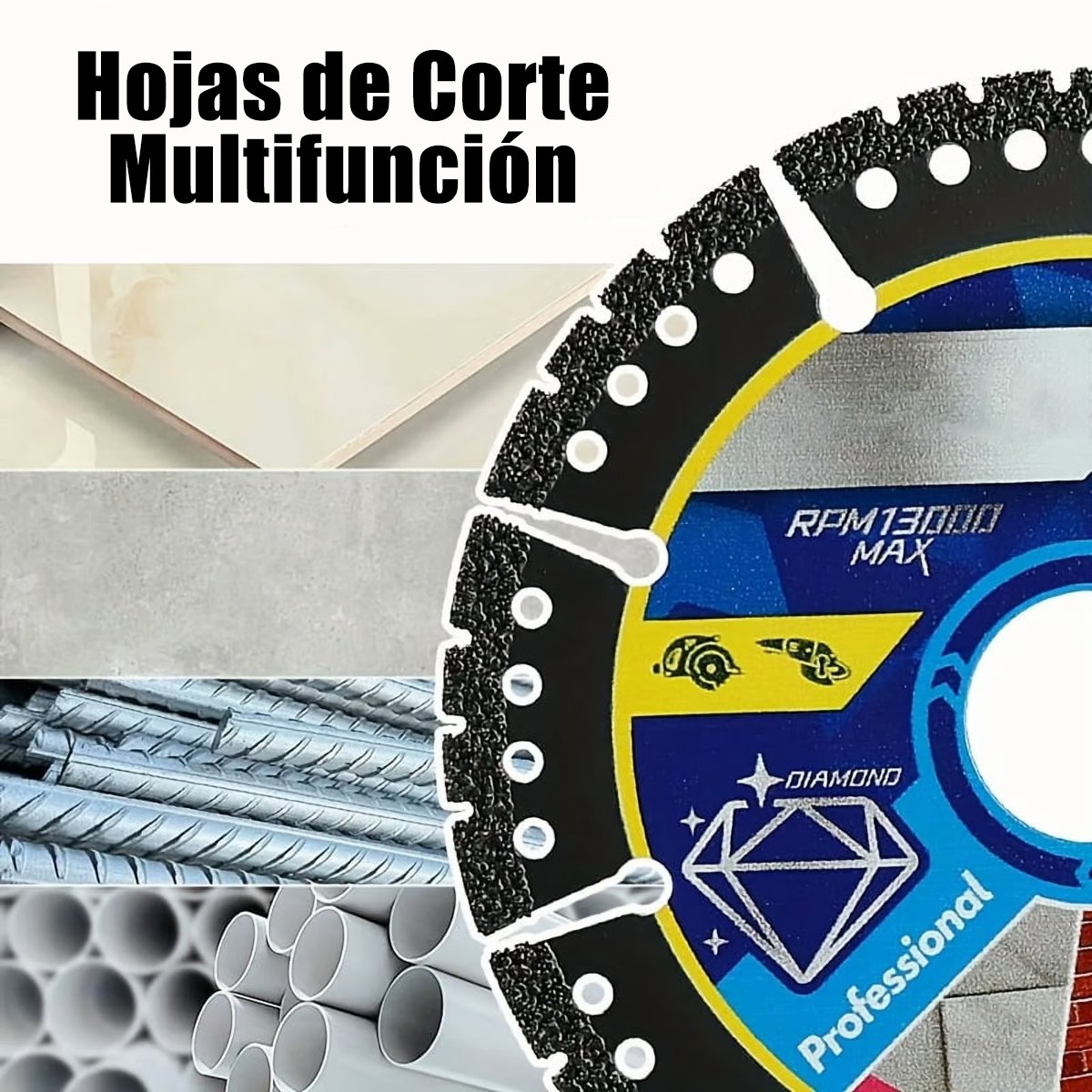 Multi-Purpose Saw Blades: Cut through any material with unmatched power and precision