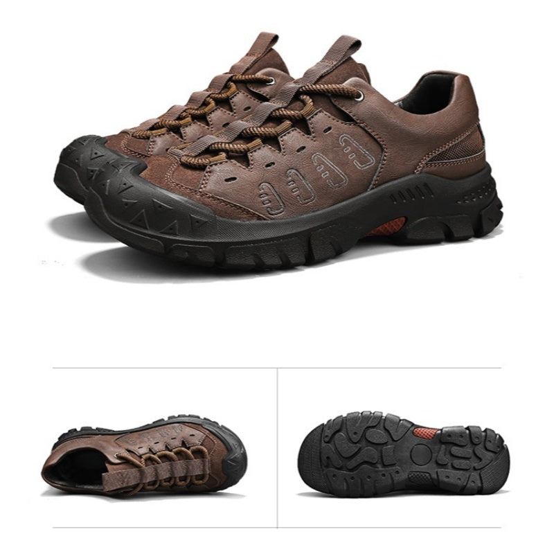 ✅ Built for Safety & Comfort – Men’s Steel Toe Safety Work Shoes, Puncture-Resistant, Arch Support, Wide Toe Box, Breathable, Lightweight & Slip-Resistant