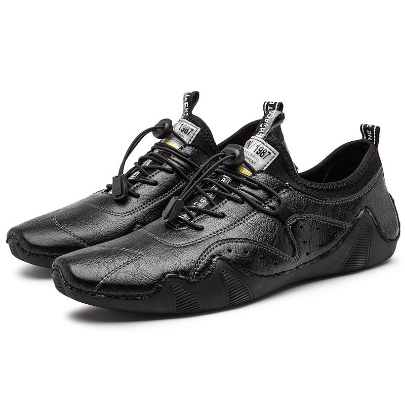 OrthoTrail™ ⏰Promotion - 70% OFF🔥 Men's Handmade Orthopedic Breathable Lace-up Leather Shoes