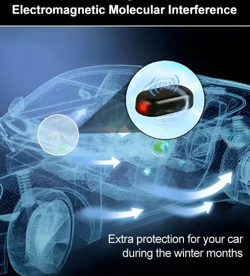 Uhin elektromagnetikoak izozteko eta elurra kentzeko gailua