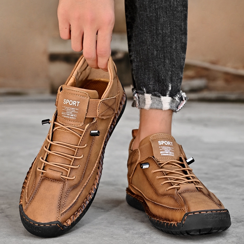 🔥Best-1 Seller 2026💥Men's Leather Mid-Top Martin Boots