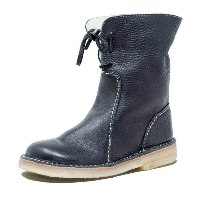 Vintage Buttery-Soft Waterproof Wool Lining Boots(buy 2 free shipping)