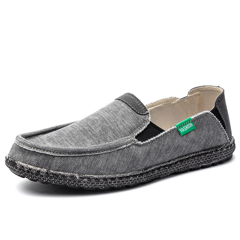 MEN'S COMFORTABLE SLIP-ON CASUAL SHOES WITH TIRE SOLES
