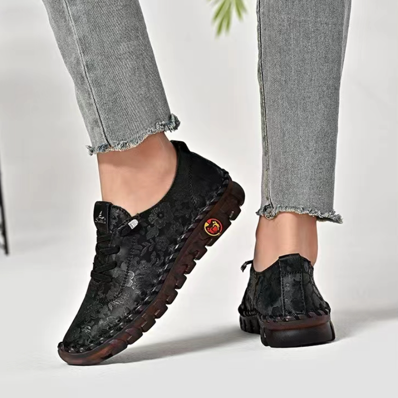 🚶‍♀️🥿48% OFF !!!✨Clearance!!✨Women's Daily Comfortable Breathable Lightweight Non-Slip Wide Foot Orthopedic Loafers