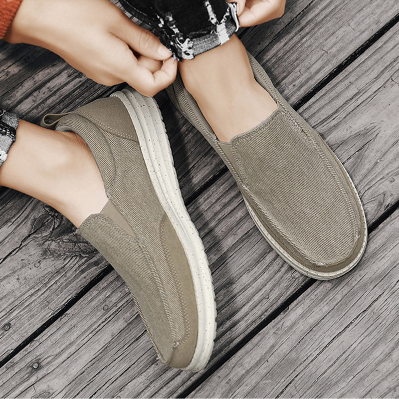 MEN'S CASUAL CANVAS SHOES